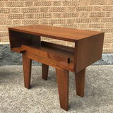 Mid-Century Walnut End Tables