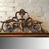 Giltwood Plumed Mirror