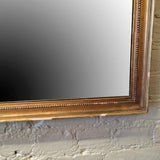 Giltwood Plumed Mirror