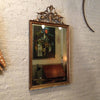 Giltwood Plumed Mirror