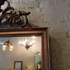 Giltwood Plumed Mirror