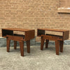 Mid-Century Walnut End Tables