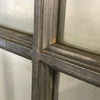 Tall Industrial Brushed Steel and Glass Doors