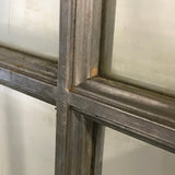 Tall Industrial Brushed Steel and Glass Doors