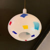 Italian Mid-Century Murano Art Glass Pendant Light Attr. Anzolo Fuga, AVeM