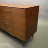 Walnut and Brass Dresser