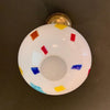 Italian Mid-Century Murano Art Glass Pendant Light Attr. Anzolo Fuga, AVeM