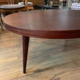 Mid Century Modern Round Mahogany Coffee Table