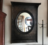 Custom Industrial Entryway Foyer Mirror