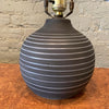 Gordon Martz Marshall Studios Art Pottery Gourd Shape Table Lamp