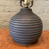 Gordon Martz Marshall Studios Art Pottery Gourd Shape Table Lamp