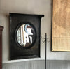 Custom Industrial Entryway Foyer Mirror