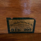 Early 20th Century Oak Barrister Case By Globe Wernicke Co.