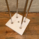 Mid-Century Modern Cascading Multi-Bulb Chrome Floor Lamp
