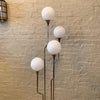 Mid-Century Modern Cascading Multi-Bulb Chrome Floor Lamp