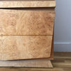 Burl Olive Wood Highboy Dresser