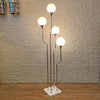 Mid-Century Modern Cascading Multi-Bulb Chrome Floor Lamp