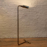 Peter Hamburger for George Kovacs Smoked Lucite Floor Lamp