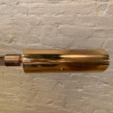 Peter Hamburger for George Kovacs Smoked Lucite Floor Lamp