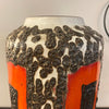 Large West German Fat Lava Art Pottery Vase