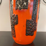 Large West German Fat Lava Art Pottery Vase