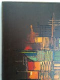 Large Mid Century Abstract Painting