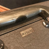 Gray Textured Briefcase