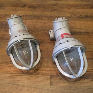 Pair of Industrial Sconces