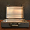 Gray Textured Briefcase