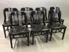 Ebonized Bank Of England  Side Chairs