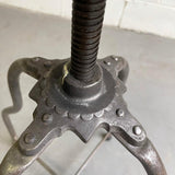 Industrial Early 20th Century Apothecary Swivel Stool
