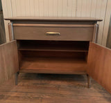 Pickled Mahogany Sideboard Cabinet By John Van Koert For Drexel