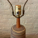 Mid Century Art Pottery Table Lamp By Gordon Martz For Marshall Studios