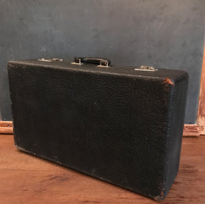 Black Leather Suitcase