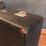 Black Leather Suitcase