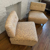 Hollywood Regency Slipper Chairs In The Style Of Billy Haines