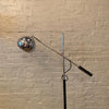 Robert Sonneman Chrome Eyeball Extension Arm Floor Lamp