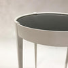 Mid Century Modern Mirror Side Table