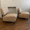 Hollywood Regency Slipper Chairs In The Style Of Billy Haines