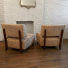 Hollywood Regency Slipper Chairs In The Style Of Billy Haines