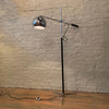 Robert Sonneman Chrome Eyeball Extension Arm Floor Lamp