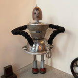 Chef Robot Sculpture By Bennett Robot Works