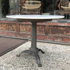 Marble and Cast Iron Table