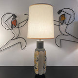 Mid Century Modern Art Pottery Table Lamp By Tye Of California