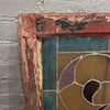Arts & Crafts Stained Glass Window Panel