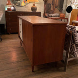 Mid Century Modern Walnut Credenza By Mainline For Hooker