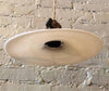 Milk Glass Disc Pendant Lights