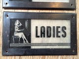 Art Deco Bathroom Signs