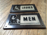 Art Deco Bathroom Signs