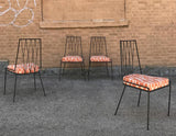 Wrought Iron Chairs by Paul McCobb For Arbuck